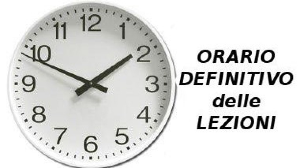 Orario definitivo sc. Sec. di 1°  grado a.s. 2018-2019